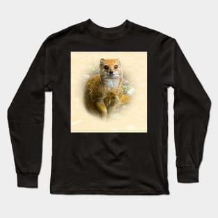 Yellow mongoose Long Sleeve T-Shirt